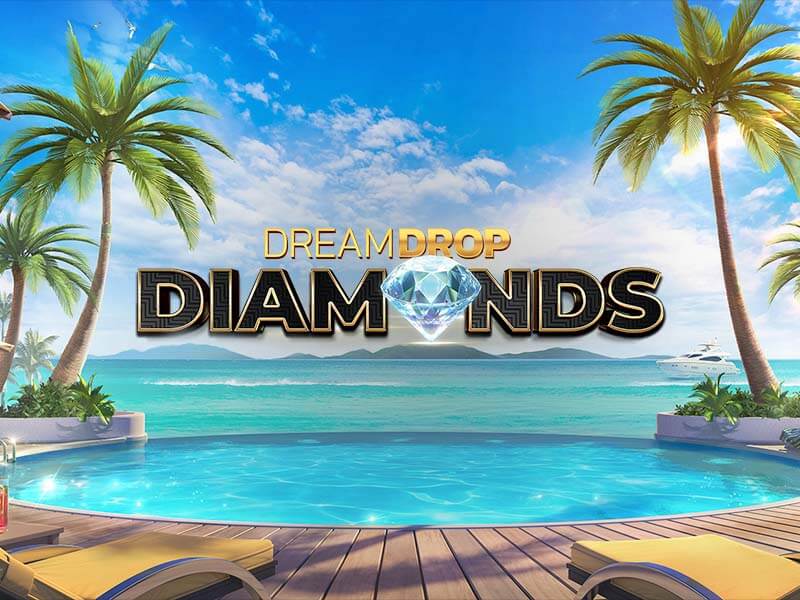 Dream Drop Diamonds oferecendo jackpots progressivos monumentais, uma joia do Jackpot City Casino Real Money.